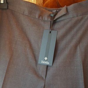 NWT Gorgeous ITALY Zanella Wool Dress Slacks Pants Trousers $400 DEBRA Size 10